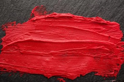 Lipstick, paint texture Stock Photos