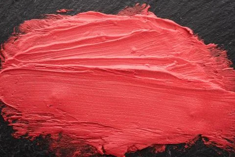 Lipstick, paint texture Stock Photos