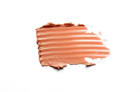 Lipstick sample on a white background Stock Photos