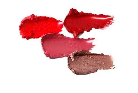Lipstick samples Stock Photos