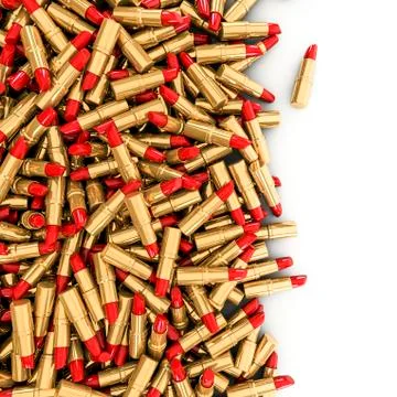 Lipstick spill Stock-Illustration