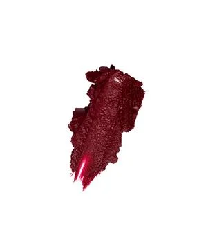 Lipstick swatch sample on white background Stock Photos
