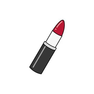 Lipstick vector design ilustration template Stock Illustration