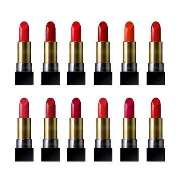 Lipstick vector illustration of a cosmetic product. Stock-Illustration