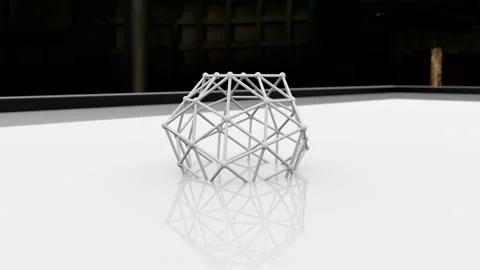Liquid 3D printing concept illustration 스톡 동영상 131429353