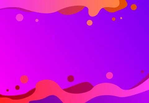 Liquid Abstract Background, 3D Liquid. Stock-Illustration