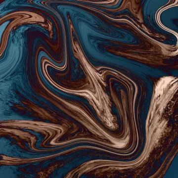 Liquid abstract background Stock Illustration