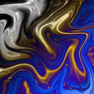 Liquid abstract background Stock Illustration