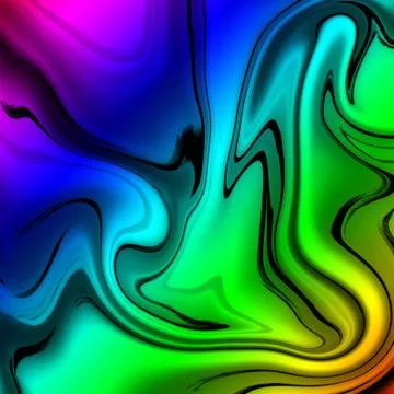 Liquid abstract background Stock Illustration