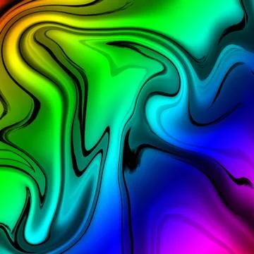 Liquid abstract background Stock Illustration