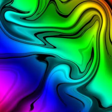 Liquid abstract background Stock Illustration