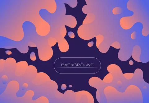 Liquid abstract background. Place for text and presentation. Colorful pattern 스톡 일러스트