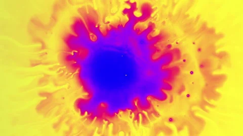 Liquid abstract color explosion PART 5 ALL COLORS (5) Stock Footage 170663276