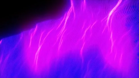 Liquid abstract dynamic creative background. Wavy 3d digital art, geometrical 스톡 일러스트
