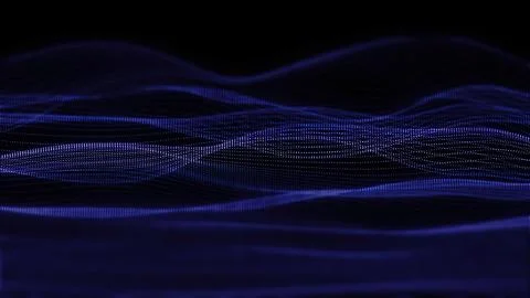 Liquid abstract dynamic creative background. Wavy 3d digital art, geometrical 스톡 일러스트