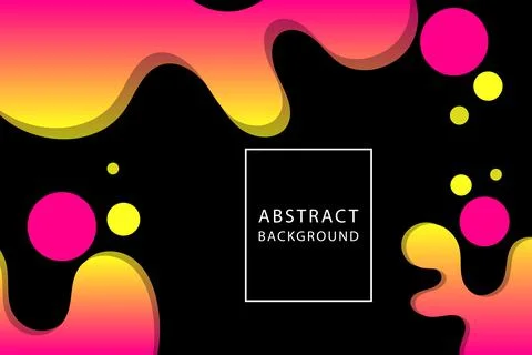 Liquid abstract element graphic Stock Illustration