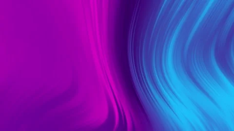 Liquid Abstract Fluid Gradient Wavy Neon Pink and Blue Motion Background Video stock 329199218