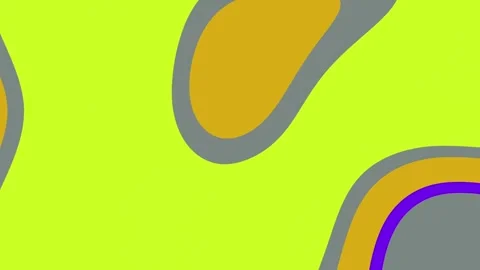 Liquid Abstract Fluid Shapes Animation, Purple, Green, and Red Color Transitions Stock Footage 308628294