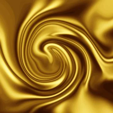 Liquid abstract golden background Stock Illustration