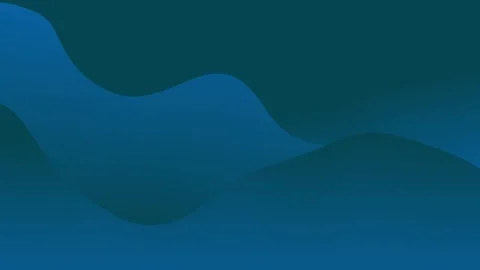 Liquid abstract sea waves background, blue fractal wallpaper Stock Footage 313727798