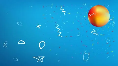 Liquid abstract space background picture light. 스톡 일러스트