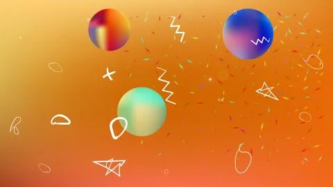 Liquid abstract space background picture mesh. Stock Illustration