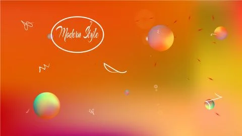 Liquid abstract space background picture modern. イラスト素材