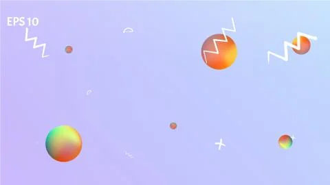 Liquid abstract space background picture texture. 库存插图
