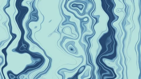 Liquid abstract video on azure background Stock Footage 303180623