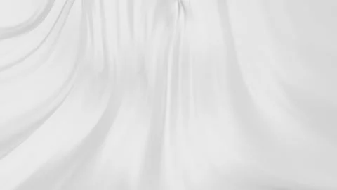 Liquid abstract white background. Smooth glossy texture. Glamour silk backdrop 스톡 동영상 196302563