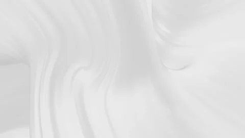 Liquid abstract white background. Smooth glossy texture. Glamour silk backdrop Video stock 198373831