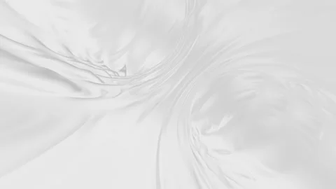 Liquid abstract white background. Smooth glossy texture. Glamour silk backdrop Stock Footage 219842956