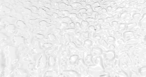 Liquid abstract white background. Smooth glossy texture 3D rendering Stock Illustration