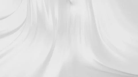 Liquid abstract white background. Smooth glossy texture. Glamour silk backdro Stock Illustration