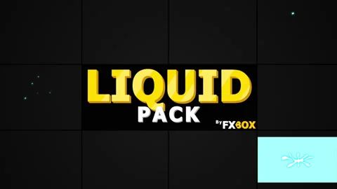 Liquid And Splash Elements and Transitions Pack Stock Footage 130919744