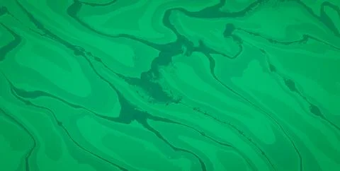 Liquid and Water Patterns in a Grunge Art Illustration Stock Illustration