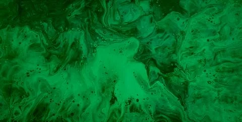 Liquid and Water Patterns in a Grunge Art Illustration Stock Illustration