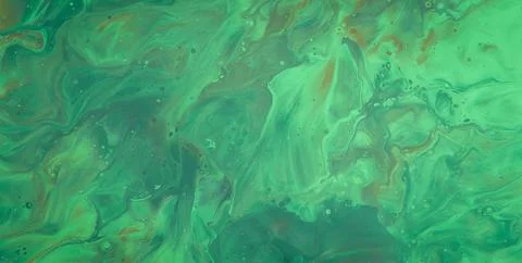 Liquid and Water Patterns in a Grunge Art Illustration Stock Illustration