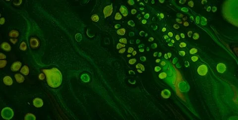 Liquid and Water Patterns in a Grunge Art Illustration Stock Illustration