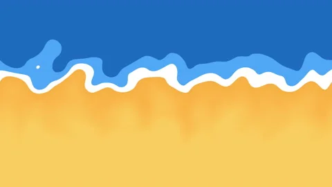 Liquid animated abstract background Stock Footage 165136415