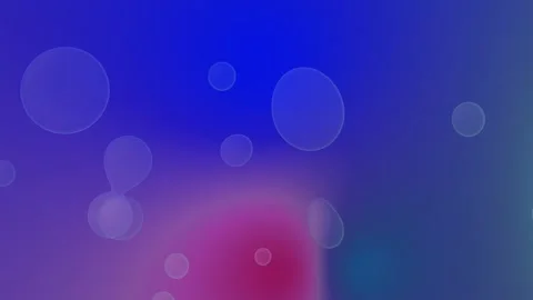 Liquid Background With Buble of Blue Color Stock Footage 192397515