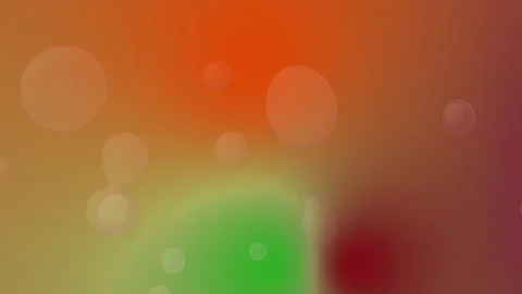 Liquid Background With Buble of Orange Color Stock Footage 192397076