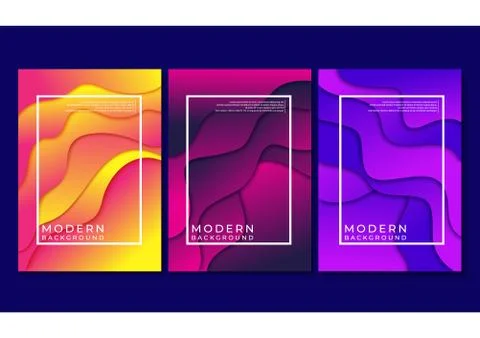 Liquid background design Illustrazione stock