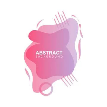 Liquid Background, Gradient Bubble Vector, Logo Template Banner And Abstrac.. Stock Illustration