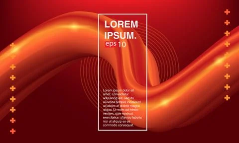 Liquid background Stock Illustration