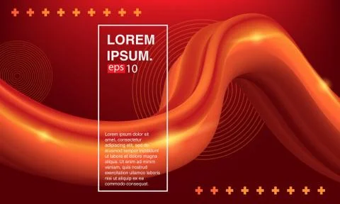 Liquid background Stock Illustration