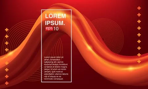 Liquid background Stock Illustration