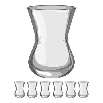 Liquid beer glass cartoon vector graphic Stock Illustration