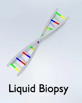 Liquid Biopsy concept Stock Illustration