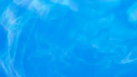 Liquid Blue Colors Flowing Stock Footage 206728384